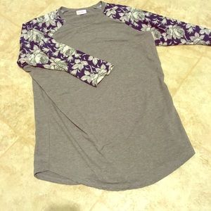 NWOT Lularoe randy floral sleeve